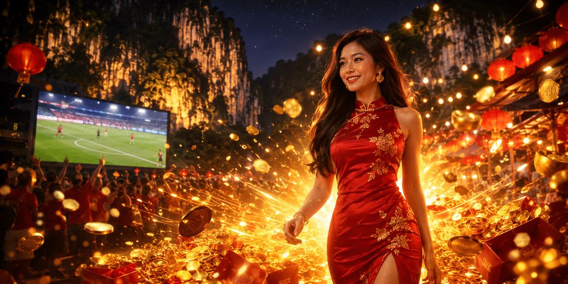 Pengguna fk7 menonton bola sepak dan membuat pertaruhan melalui aplikasi Android di Ipoh